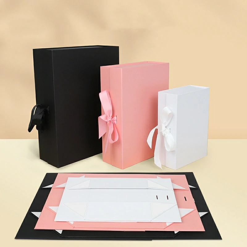 One-Piece Folding Rectangular Collapsible Rigid Gift Box