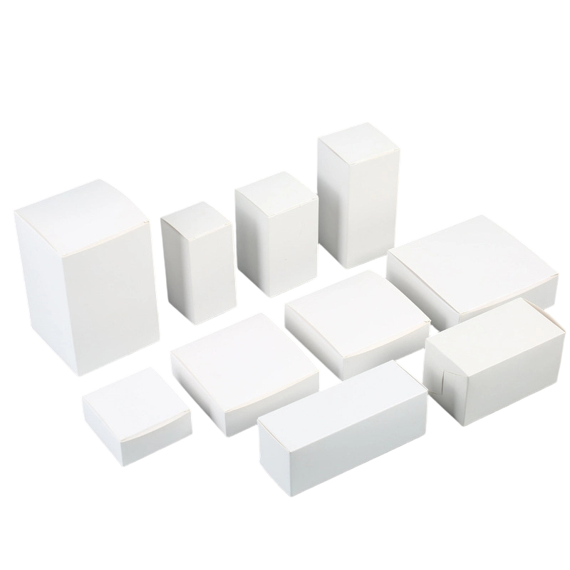 Custom Cardboard Box - Blank Curved top Paper Boxes Custom Logo Print For Small Bottle Packaging