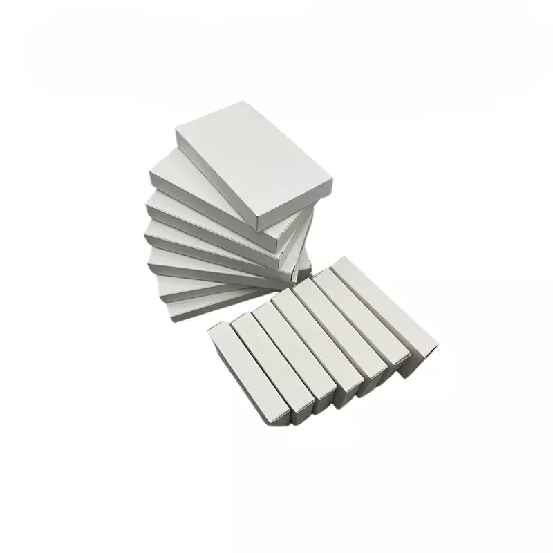 Custom Cardboard Box - Blank Fold over Paper Boxes Custom Logo Print For Cable Packaging