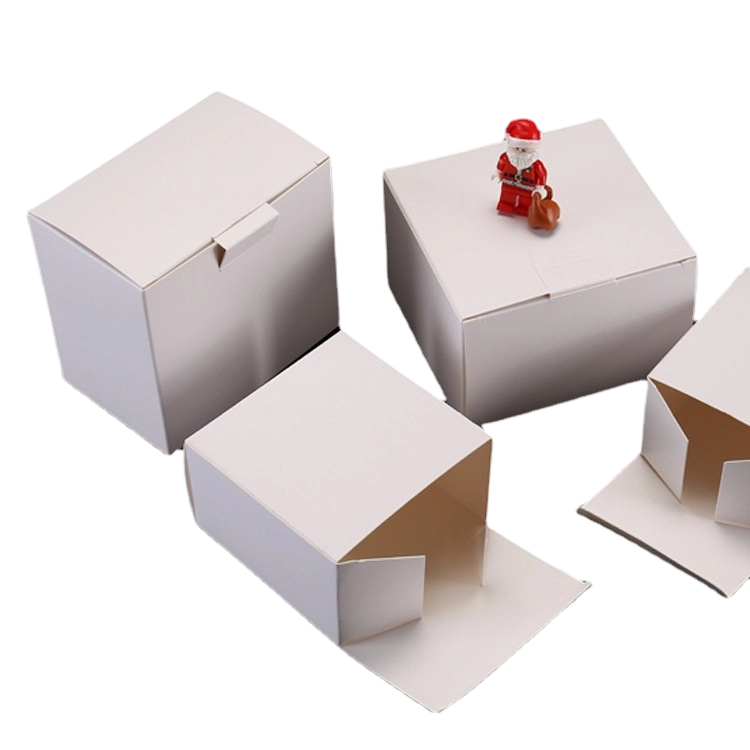 Custom Cardboard Box - Blank Auto lock Bottom Paper Boxes Custom Logo Print For Small Gift Packaging