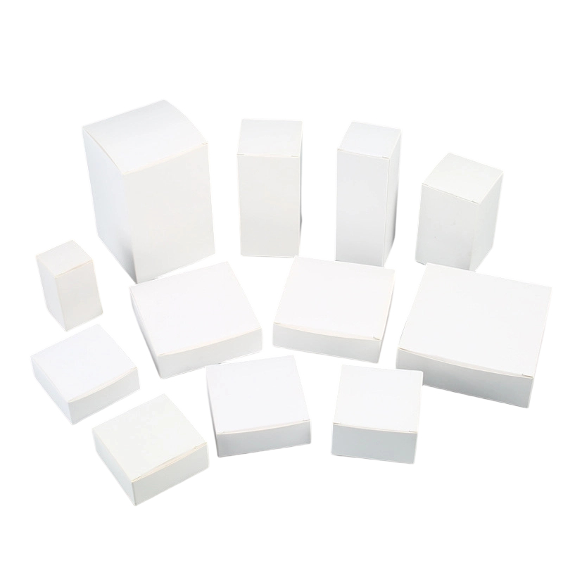 Custom Cardboard Box - Blank Curved top Paper Boxes Custom Logo Print For Small Bottle Packaging