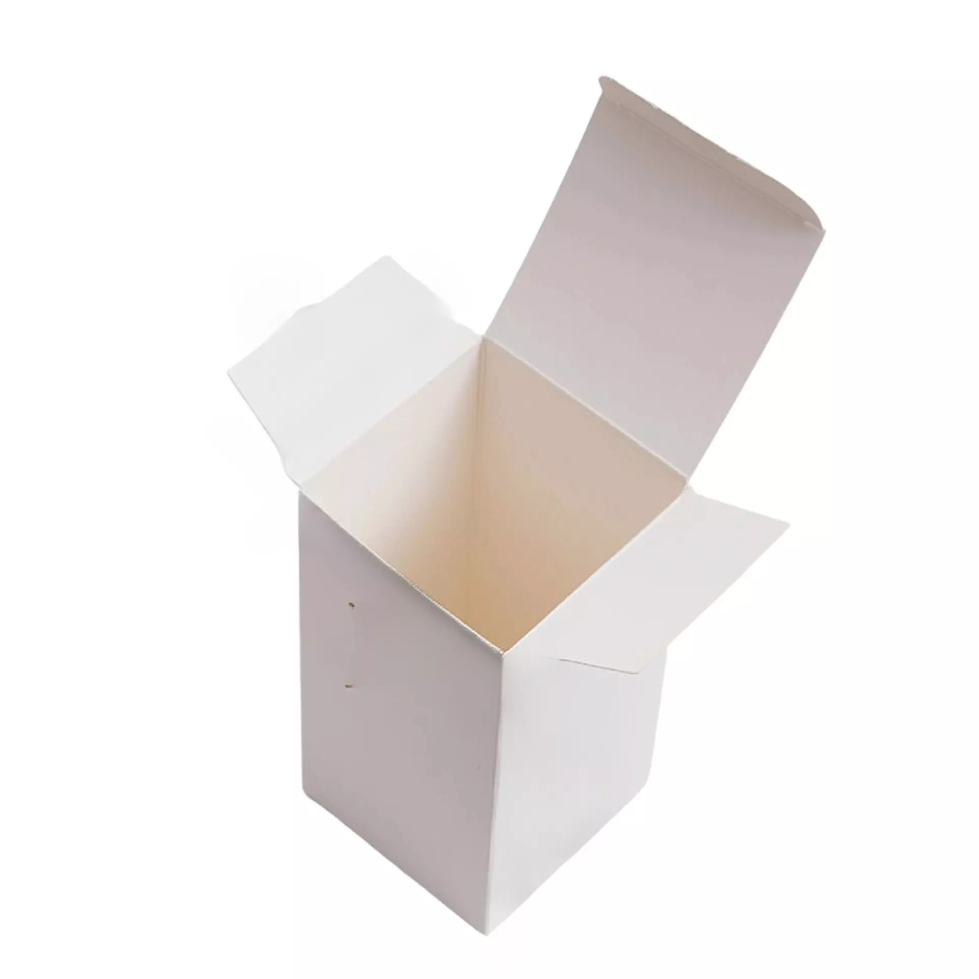 Custom Cardboard Box - Blank Auto lock Bottom Paper Boxes Custom Logo Print For Essential Oil Bottle Packaging