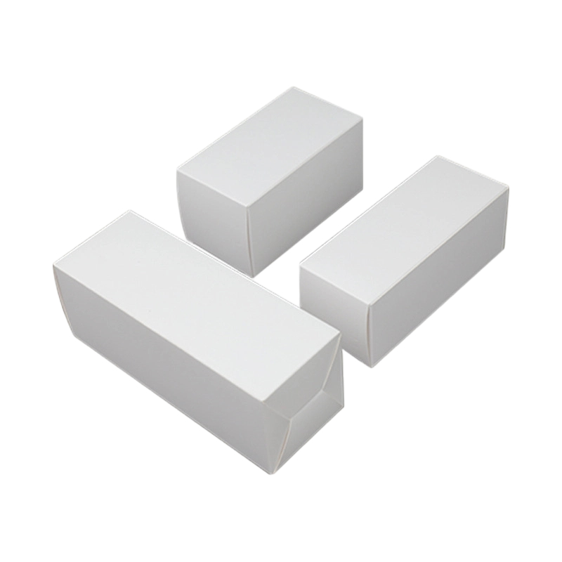 Custom Cardboard Box - Blank Auto lock Bottom Paper Boxes Custom Logo Print For Essential Oil Bottle Packaging