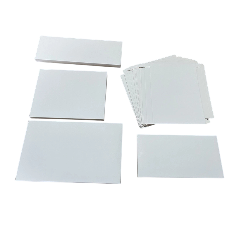 Custom Cardboard Box - Blank Fold over Paper Boxes Custom Logo Print For Small Accessory Packaging