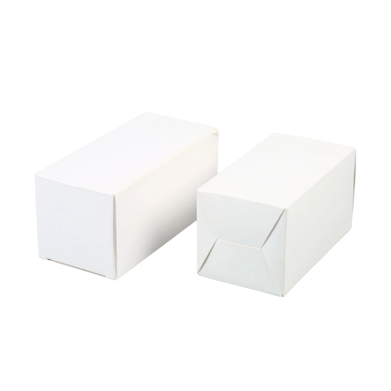 Custom Cardboard Box - Blank Curved top Paper Boxes Custom Logo Print For Small Bottle Packaging