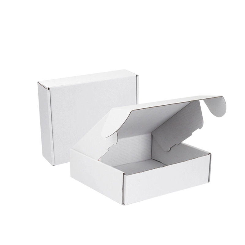Custom Corrugated Boxes - Multi Color Matte Mailer Boxes Kraft Liner Foldable Flat Shipment For Cosmetic Apparel Shipping Packaging