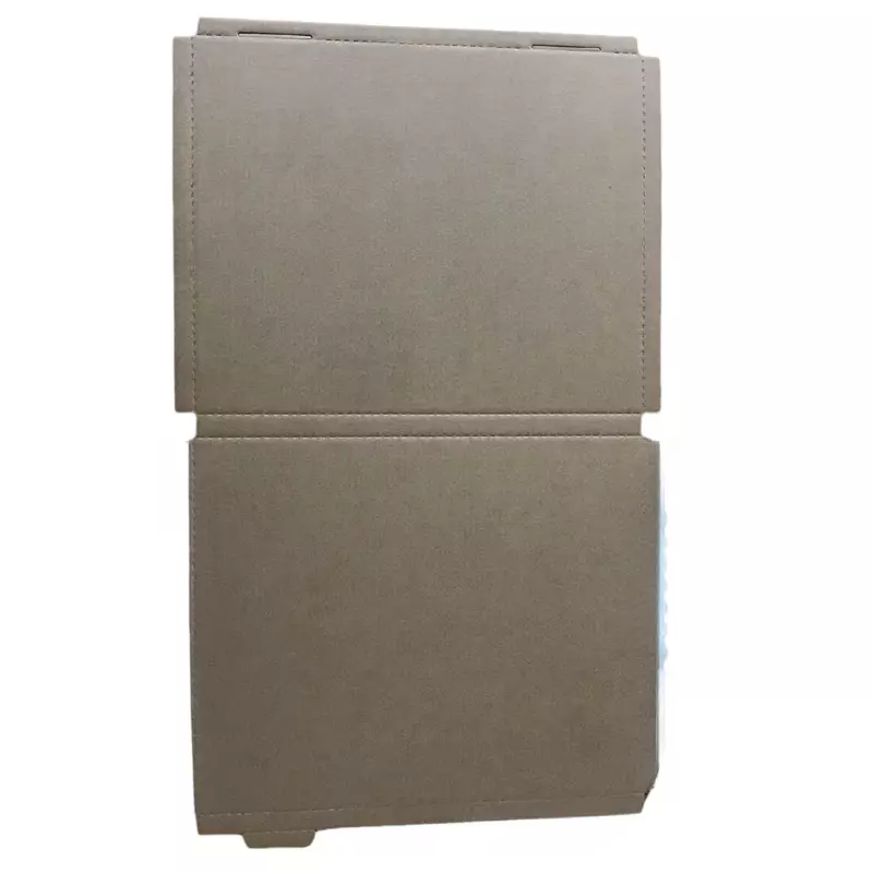 Custom Corrugated Boxes - Blank Natural Kraft Foldable Mailer Boxes With Optional Window Cutout For Small Goods Shipping