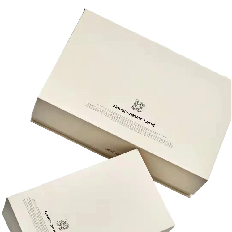 Custom Rigid Box - Magnetic Closure Cream Gift Box With Custom Flocked EVA Insert For Scented Candle Diffuser Set