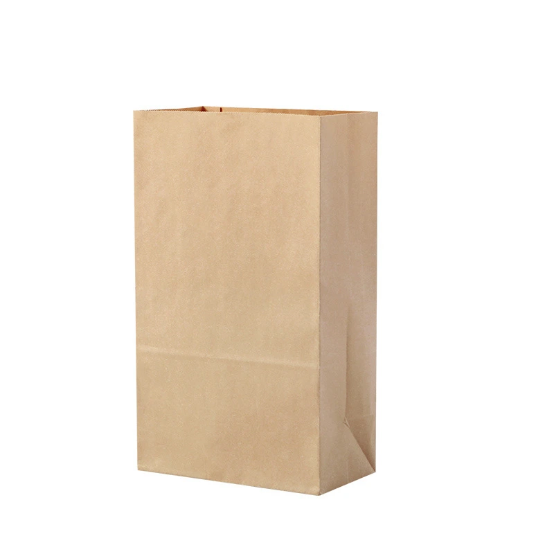 Kraft Paper Bags-Without Handles, Food grade Open top Pouches For Bread Nut Fruit Dry food Packaging