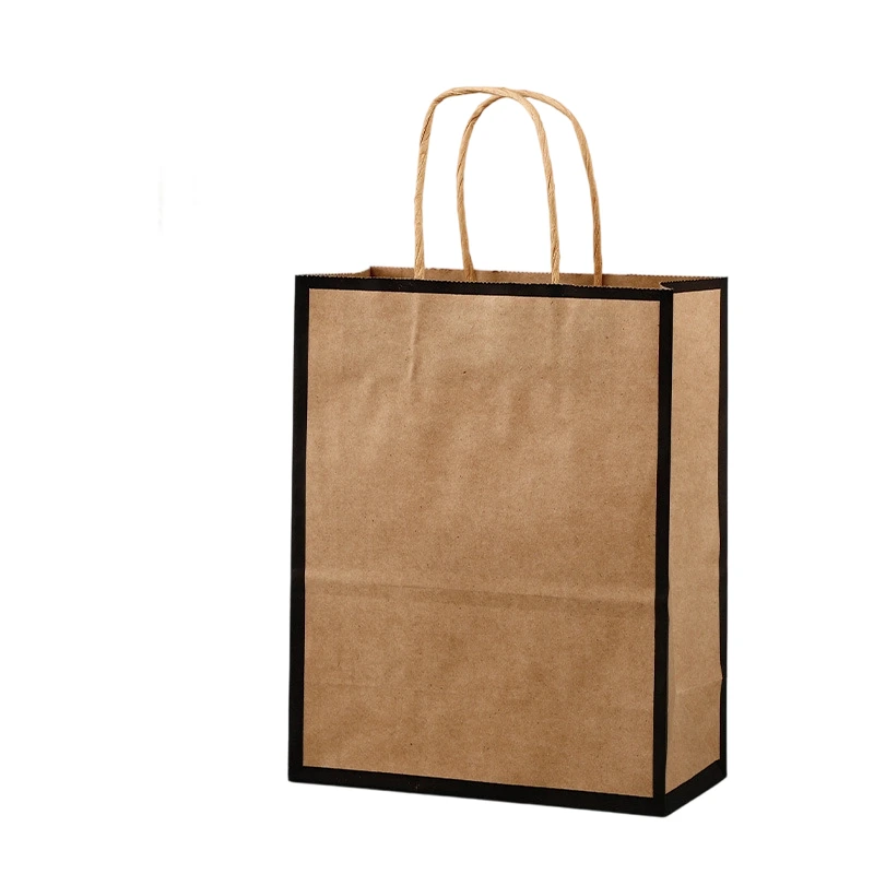 Kraft Paper Bags-With Twisted paper Handles, Blank Custom printed Logo Gift And Shopping Paper Bags