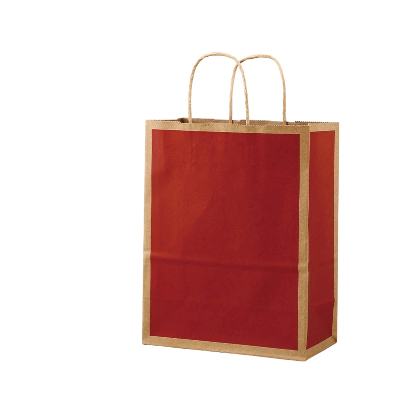 Kraft Paper Bags-With Twisted paper Handles, Blank Custom printed Logo Gift And Shopping Paper Bags