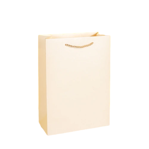 Special Craft Paper Bags - Twisted Paper Rope Matte Solid Color Tote Packaging For Apparel Cosmetic Boutique Wholesale