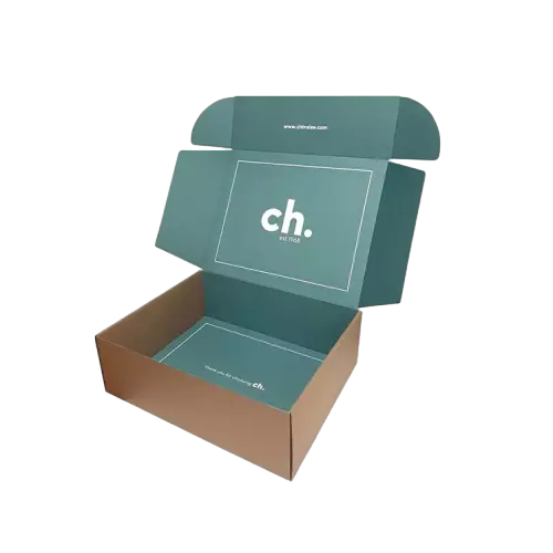 These personalised foldtop corrugated mailer boxes own multiple distinct printing styles including delicate floral artwork minimalist icon prints contemporary letter designs vintage suitcase motifs and plain branded inner lids. Made of tough shock resistant corrugated cardboard the easyfold structure protects goods during longdistance delivery. Custom logo slogan and full surface printing are available. They are well suited for cosmetics clothing small gifts and boutique merchandise for wholesale custom orders