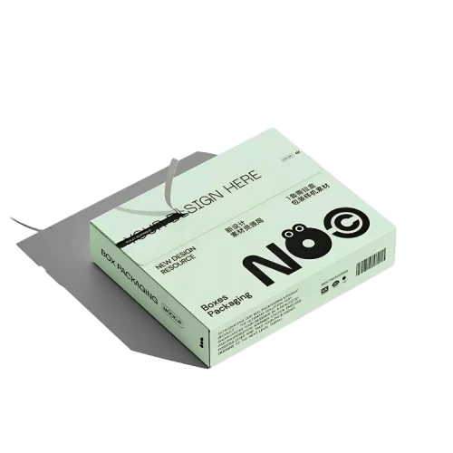 This practical slide out custom cardboard drawer box is constructed from premium thick paper with soft light green matte finish. It is fitted with a fabric pull ribbon for smooth and convenient opening. Large bold graphic logos brand slogans barcode and product information can be printed across the outer surface. You are able to adjust box dimensions background colors ribbon styles and all printed artwork to suit cosmetics small gifts stationery and retail consumer goods. The sturdy cardboard structure keeps inner items safe against scratches during shipment and retail shelf display. It is a fashionable modern packaging option for brand merchants and large volume wholesale orders.