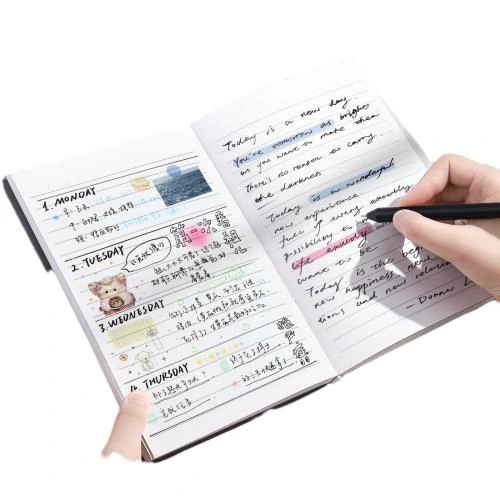These adorable hardcover notebooks adopt a delicate two tone textured cover with cute sheep and moon pattern designs, creating a warm healing literary vibe that suits daily journaling and creative recording. The thick premium lined inner pages ensure smooth writing performance and effectively prevent ink bleedthrough, perfect for weekly planning, diary keeping and student class notes. Their portable size fits easily into handbags for on the go use, making them lovely stationery gifts for teenagers and office staff. The cover supports custom logo printing to meet personalized demands, ideal for boutique retail and bulk wholesale procurement.
