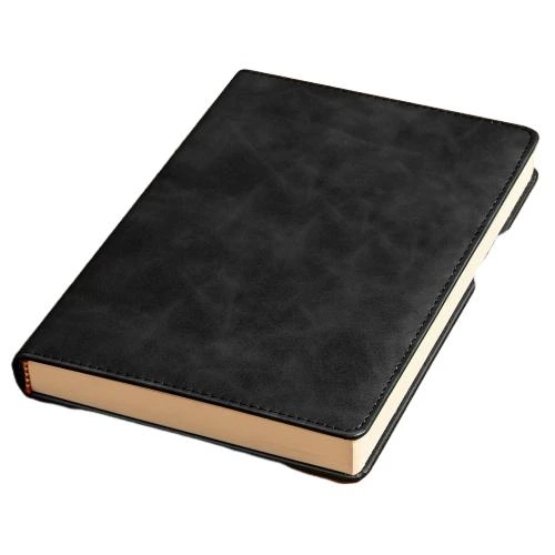 These vintage hardcover notebooks are crafted with textured matte PU leather covers, featuring neat stitched edges and a built in pen holder for practical daily carry and use. The thick cream colored inner pages deliver a smooth writing experience and effectively prevent ink bleedthrough, perfectly suited for meeting minutes, work planning and personal journaling. Available in multiple classic colors with customizable logo printing on the cover, they serve as excellent corporate stationery gifts and fit well for office supply procurement and bulk wholesale.