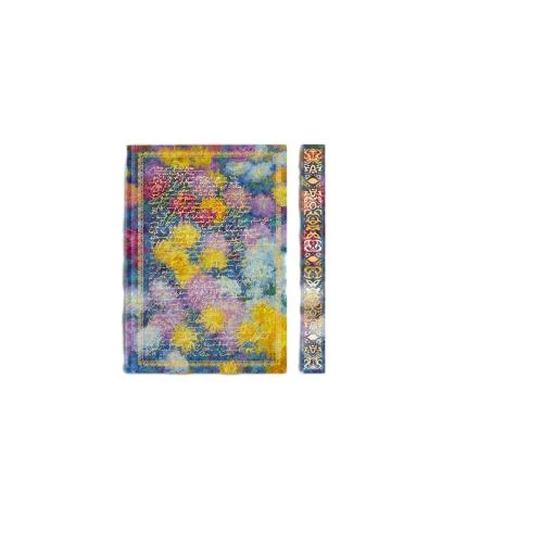 This compact A6 hard cover pocket notebook belongs to vintage art themed stationery series. The hard shell adopts exquisite golden foil border craft, paired with oil painting style cover prints including sunset scenery, water lily and flower motifs. It uses premium 100 gram whole wood fountain dover lined paper with 192 writing pages. The decorative full print book spine enhances retro texture. Small sized portable design suits daily notes, travel journals and art style souvenir supplies, with customized logo service for bulk order purchasers.