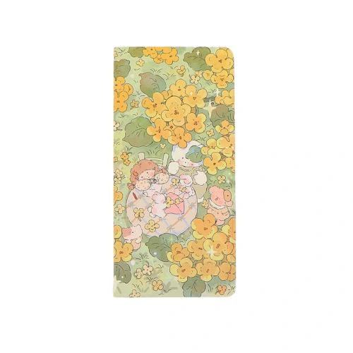 These aesthetic softcover notebooks are fitted with soft paper outer covers printed with delicate original fairytale style cartoon illustrations, covering hydrangea maiden, pumpkin bear feast and floral theme artwork options. Adopted sturdy stitched binding for fully flat opening. Premium thick lined inner pages effectively resist ink penetration and deliver silky smooth writing feeling. Square and long sized shapes are available to satisfy varied usage scenarios for note taking, scrapbooking and daily journal keeping. Custom made cover prints and brand logo services are supported. Perfect for teen girl gifts, school supplies, retail sales and large scale wholesale procurement.